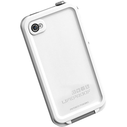 LifeProof FR? Waterproof Case for iPhone 4/4s - WHITE/GREY