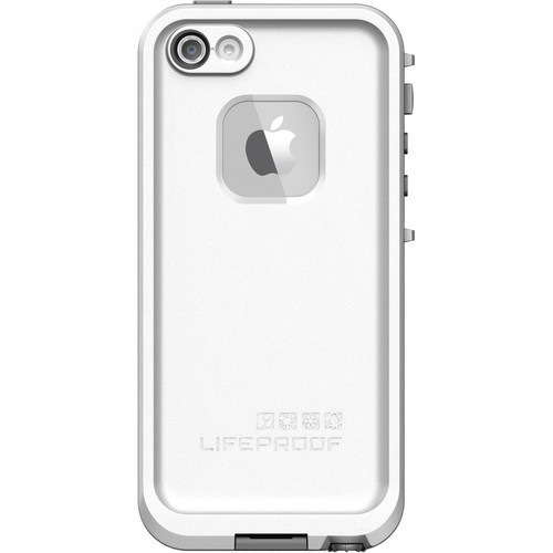 LifeProof Fre Waterproof Case for Apple iPhone 5 (iPhone 5 ONLY) - GLACIER (WHITE/GUNMETAL GREY)