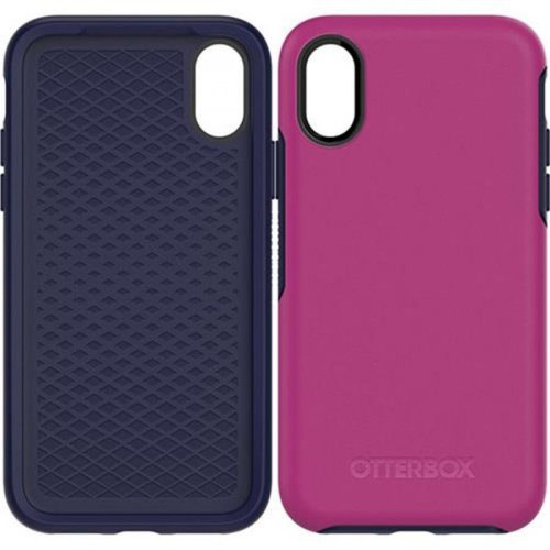 APPLE IPHONE X OTTERBOX SYMMETRY CASE-BERRY JAM (MAGENTA, BLACK)