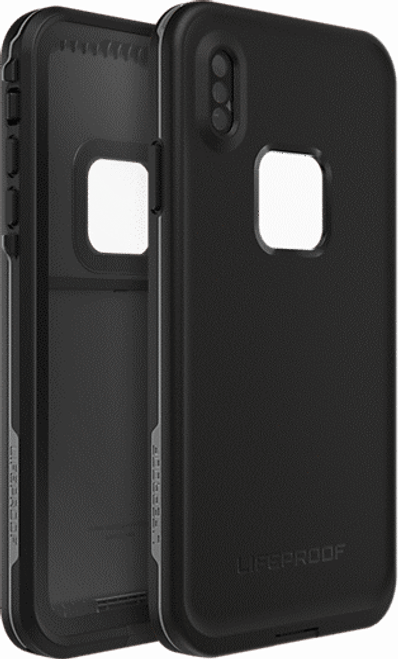 LifeProof FRE Waterproof Case for iPhone XS Max - Asphalt (BLACK/DARK GREY)