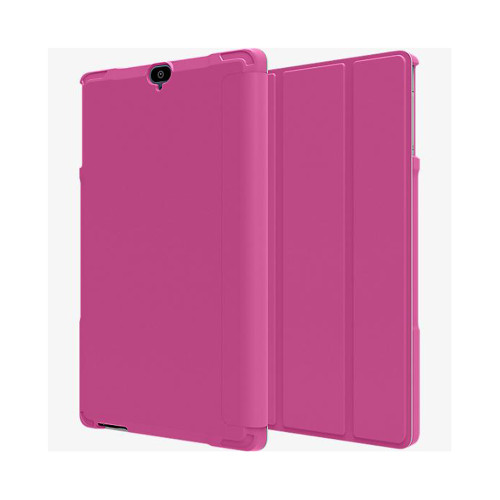 Verizon Folio Case & Glass Screen Protector for Ellipsis 8 HD - Pink