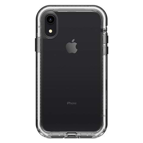 LifeProof NEXT Dirtproof Snowproof Case for iPhone XR - Black Crystal (Clear/Black)