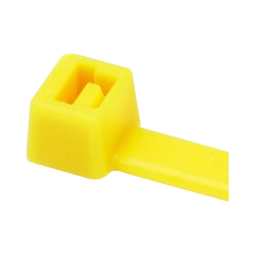 Cable Tie 8" Long, UL Rated, 50lb Strength, Yellow