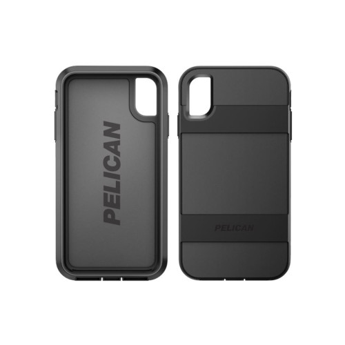Pelican Voyager Case with Kickstand for Apple iPhone XS Max - Black/Black
