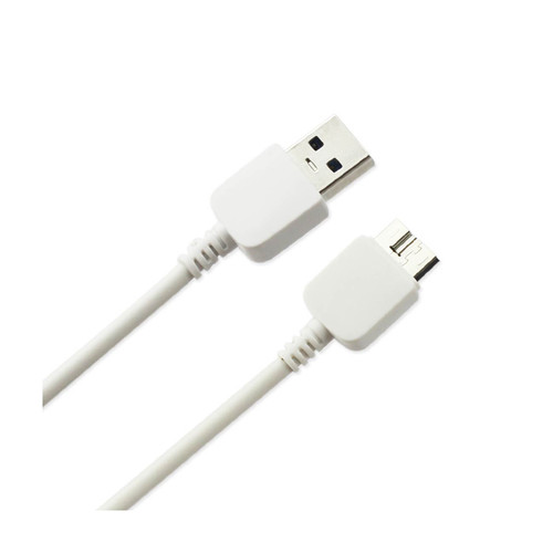 10 Pack - Reiko - Data Cable For Samsung Galaxy Note 3 and S5 - White