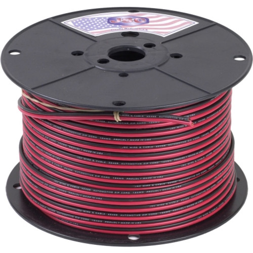 16ga 2conductor Red/Black zip cord/ 500 ft.