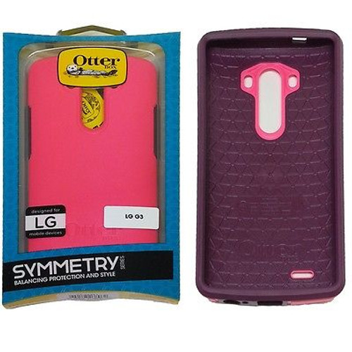 OtterBox - Symmetry Case for LG G3 - Crushed Damson