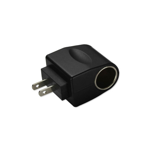 REIKO 650MAH AC TO DC WALL ADAPTER TO CAR CHARGER IN BLACK