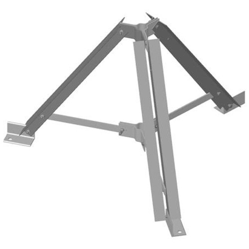 Tripod Mount Base w/o Pipe, (2-3/8" OD)