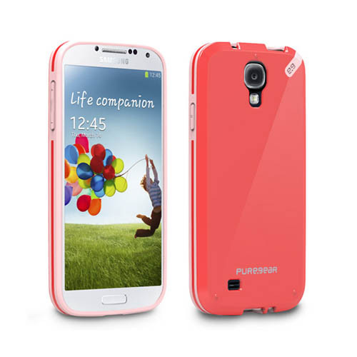 PureGear Slim Shell Case for Samsung Galaxy S4 (Strawberry Rhubarb)