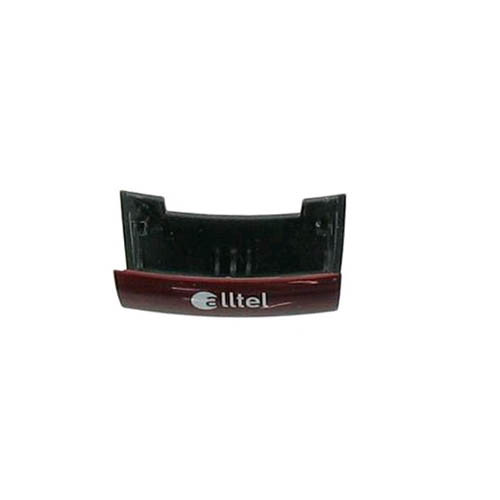 OEM BlackBerry 8330 U-Clip / Bottom Cover / Antenna Cover (Alltel Logo) - Burgundy Red