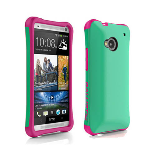 Ballistic Aspira Case for HTC One / M7 (Mint Green/Strawberry Pink)