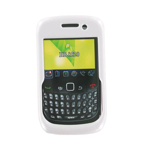Generic Snap-On Case for BlackBerry 8520 - White