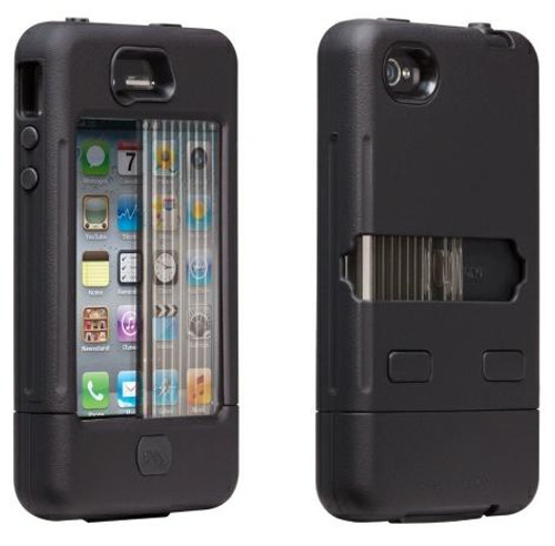 Case-Mate Tank Case for Apple iPhone 4/4S (Black/Black)