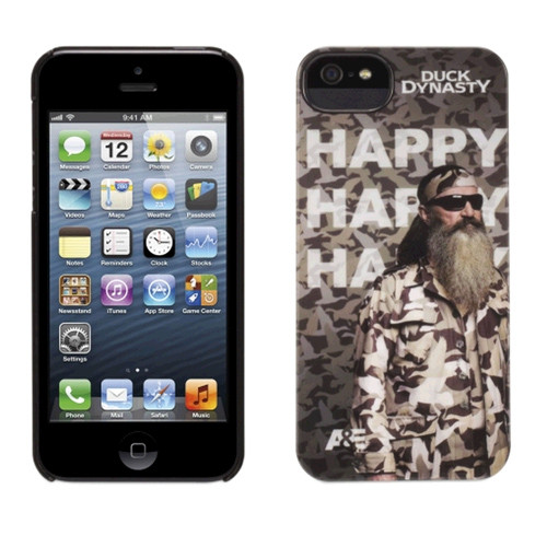 Griffin Duck Dynasty Happy Case for Apple iPhone 5/5s (Thyme-Black)