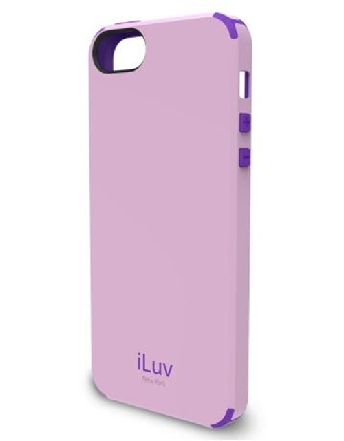 iLuv ICA7H321PNK Regatta Case for Apple iPhone 5 (Pink/Purple)