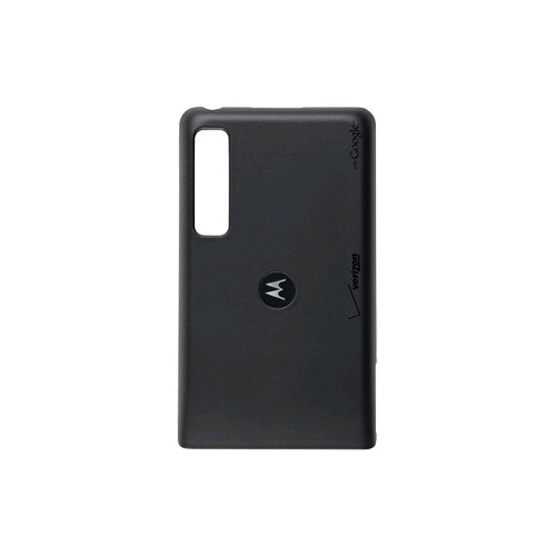 Motorola Droid 3 XT862 Wireless Charging Battery Door / Cover SJHN0740A (Black) (Bulk Packaging)