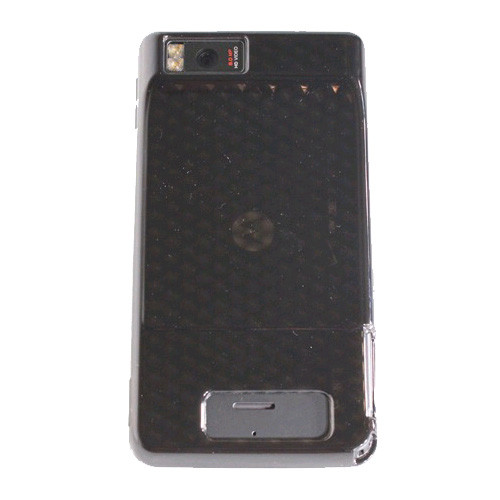 Verizon High Gloss Silicone Cover Case for Motorola Droid X MB810 / Motorola Droid X2 MB870 (Black) (Bulk Packaging)