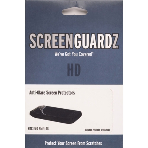 BodyGuardz Anti-glare ScreenGuardz+HD Screen Protector for HTC EVO Shift 4G (2 pack)