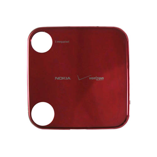 OEM Nokia 7705 Twist Battery Door  Standard size - Red (Bulk Packaging)