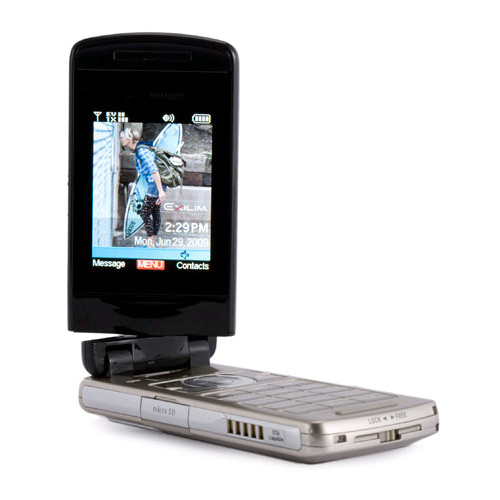 Verizon Casio EXILIM c721 Replica Dummy Phone / Toy Phone (Black) (Bulk Packaging)