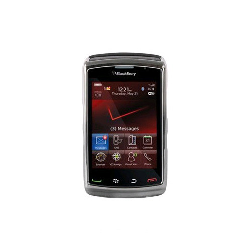 OEM Verizon BlackBerry Storm 9550 Snap-On Case - Chrome (Bulk Packaging)