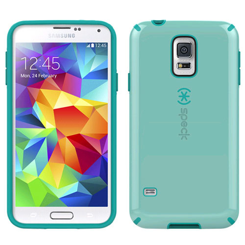 Speck CandyShell Case for Samsung Galaxy S5 - Aloe Green/Caribbean Blue