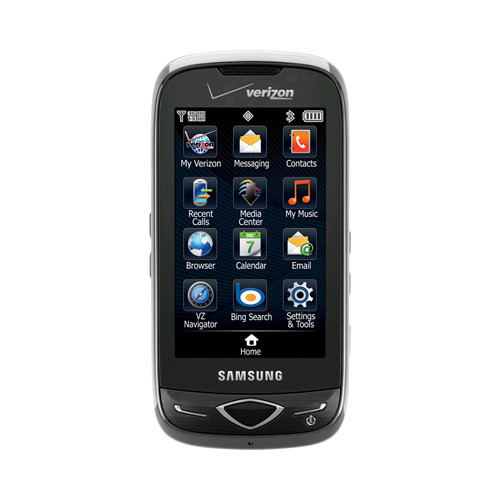 Samsung Reality SCH-u820 Replica Dummy Phone / Toy Phone (Black/Silver) (Bulk Packaging)
