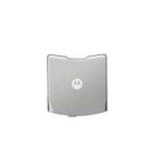 OEM Motorola V3E Standard Battery Door - Silver