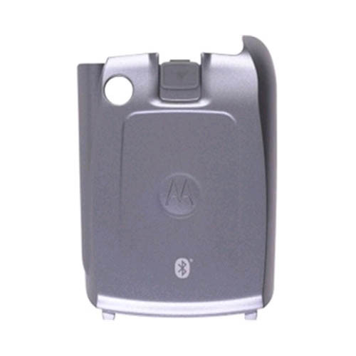 OEM Motorola V710 Standard Battery Door - Silver