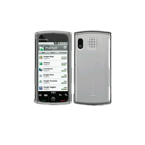 Unlimited Cellular Snap-On Case for Sprint Kyocera Zio M6000  Sanyo Zio SCP-8600 - Clear