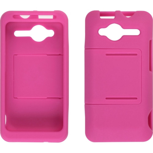 Two Piece Slide Snap Case for HTC EVO Shift 4G - Hot Pink