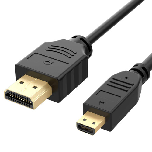 5 meter hoge snelheid micro-HDMI naar HDMI TV-adapterkabel (ondersteunt Ethernet, 3D en Audio Return)