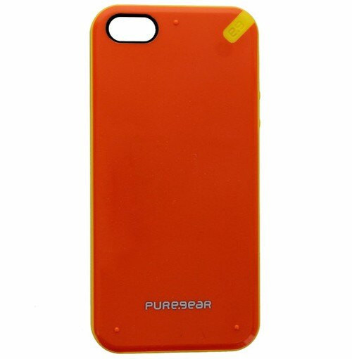 PureGear Slim Shell Case for Apple iPhone SE / 5 / 5S - Mandarin Orange/Yellow