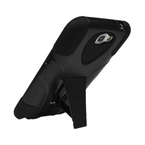 Technocel Kickstand Shield for Samsung Galaxy Note II - Black