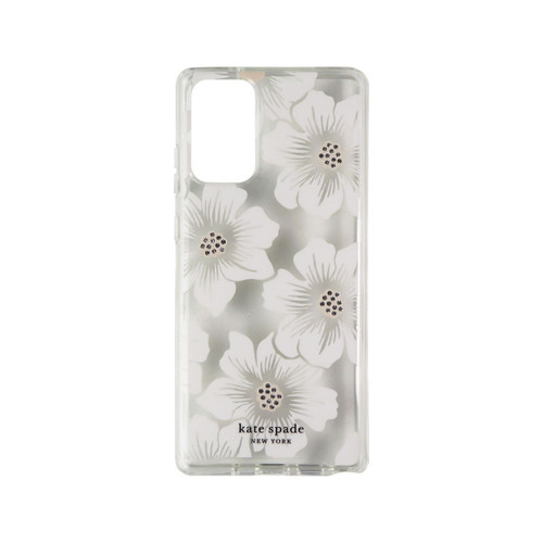 Kate Spade Hardshell Case for Galaxy Note 20 5G - Hollyhock Floral Clear