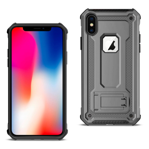 APPLE IPHONE XS Case With Kickstand In Gray