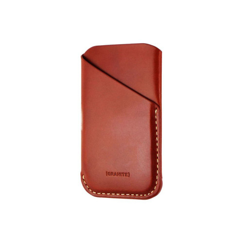 Granite Leather Sleeve Case for Palm – Dark Brown