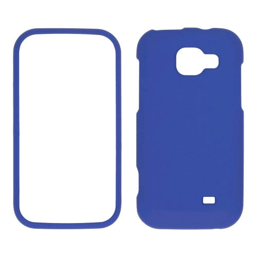 Sprint Two piece Soft Touch Snap-On Case for Samsung Transform M920 - Blue