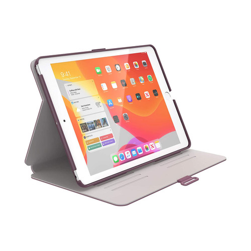 Speck BalanceFolio Case with Stand for Apple iPad 10.2 - Purple/Crepe Pink