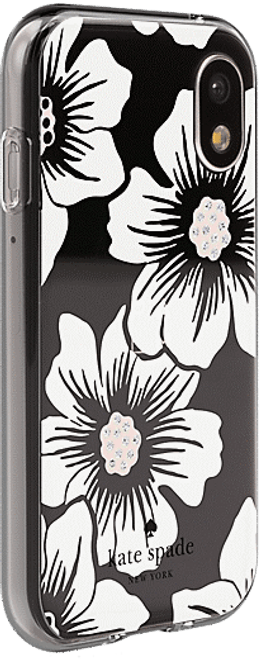 Kate Spade Hardshell Case for Palm Companion - Hollyhock Floral/Clear Cream with Stones