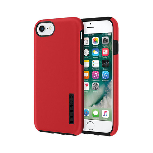 Incipio DualPro Case for iPhone SE2/8/7/6s/6 - Red/Black