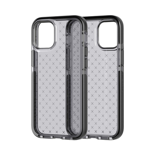 tech21 Evo Check Case for Apple iPhone 12 Mini 5G - Smokey/Black