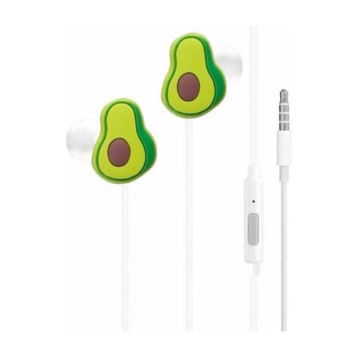 Gabba Goods Avocado Earbuds with Microphone