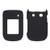 Sprint Two piece Soft Touch Snap-On Case for BlackBerry Style 9670 - Black