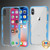 MYBAT Transparent Clear/Blue Bumper Guard Candy Skin Cover