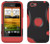 Trident - Protective Aegis Case for HTC ONE V - Red