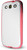 Technocel Hybrigel Case for Samsung Galaxy S3 - White/Pink