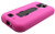 3 in 1 Layer Case for Galaxy S4 (Verizon/AT&T/Sprint/T-Mobile/Ting/U.S. Cellular/Cricket) - Hot Pink Skin+Black Rubber