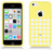 Aimo Lite Circles Skin Cover for Apple iPhone 5C - Yellow